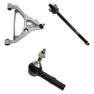 TRQ® - Front Driver Side Lower Control Arm with Ball Joint and Tie Rod End Kit
