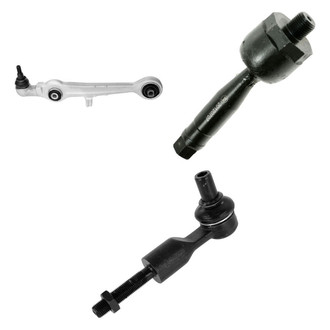 TRQ® - Front Driver Side Lower Control Arm with Ball Joint and Tie Rod End Kit