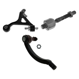 TRQ® - Front Driver Side Lower Control Arm and Tie Rod End Kit