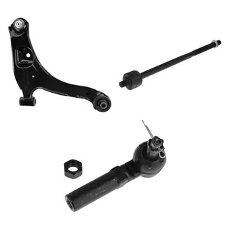TRQ® - Front Driver Side Lower Control Arm with Ball Joint and Tie Rod End Kit