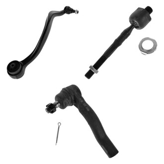 TRQ® - Front Driver Side Lower Control Arm with Ball Joint and Tie Rod End Kit