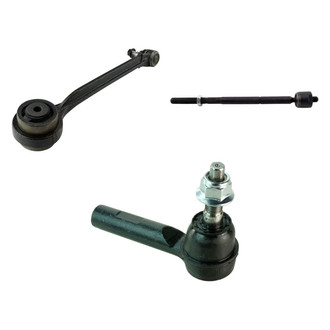TRQ® - Front Driver Side Lower Control Arm with Ball Joint and Tie Rod End Kit