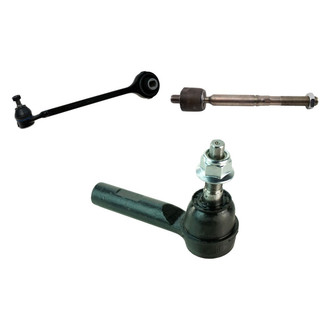TRQ® - Front Driver Side Lower Control Arm with Ball Joint and Tie Rod End Kit