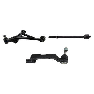 TRQ® - Front Driver Side Lower Control Arm with Ball Joint and Tie Rod End Kit