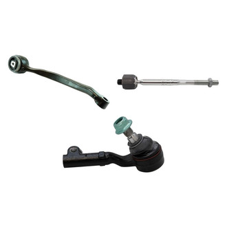 TRQ® - Front Driver Side Lower Control Arm and Tie Rod End Kit