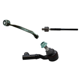 TRQ® - Front Driver Side Lower Control Arm and Tie Rod End Kit