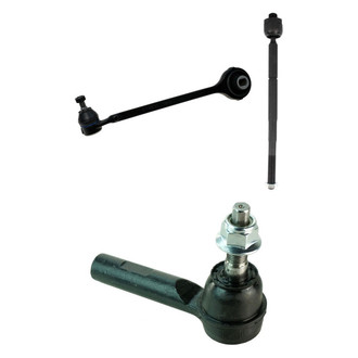 TRQ® - Front Driver Side Lower Control Arm with Ball Joint and Tie Rod End Kit
