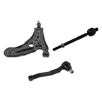 TRQ® - Front Driver Side Lower Control Arm with Ball Joint and Tie Rod End Kit