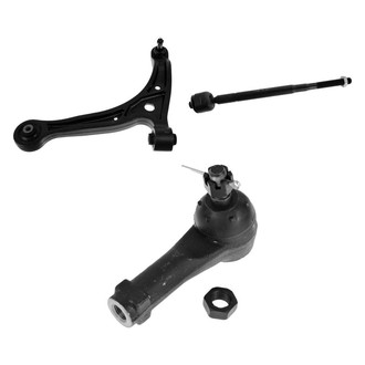 TRQ® - Front Driver Side Lower Control Arm with Ball Joint and Tie Rod End Kit