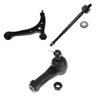 TRQ® - Front Driver Side Lower Control Arm with Ball Joint and Tie Rod End Kit