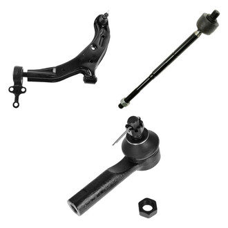 TRQ® - Front Driver Side Lower Control Arm with Ball Joint and Tie Rod End Kit