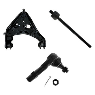 TRQ® - Front Driver Side Lower Control Arm with Ball Joint and Tie Rod End Kit