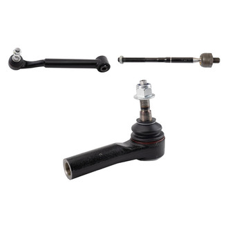 TRQ® - Front Driver Side Lower Control Arm with Ball Joint and Tie Rod End Kit