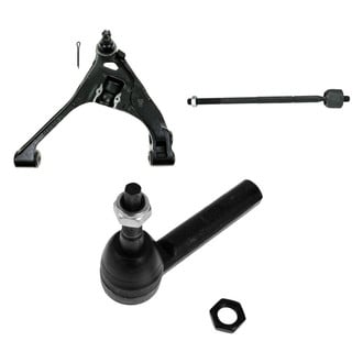 TRQ® - Front Driver Side Lower Control Arm with Ball Joint and Tie Rod End Kit