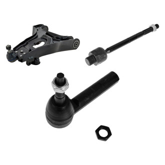 TRQ® - Front Driver Side Lower Control Arm with Ball Joint and Tie Rod End Kit
