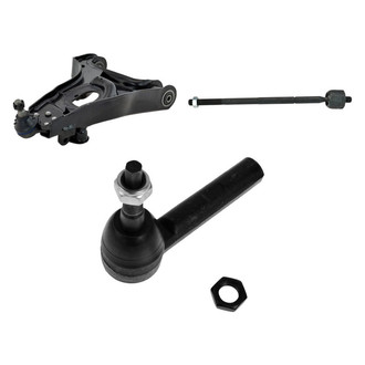 TRQ® - Front Driver Side Lower Control Arm with Ball Joint and Tie Rod End Kit