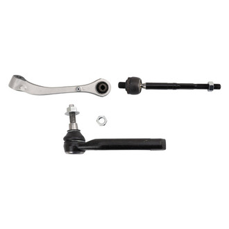 TRQ® - Front Driver Side Lower Control Arm and Tie Rod End Kit