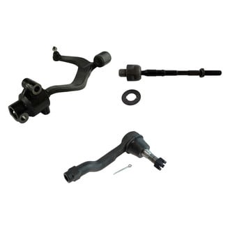 TRQ® - Front Driver Side Lower Control Arm with Ball Joint and Tie Rod End Kit