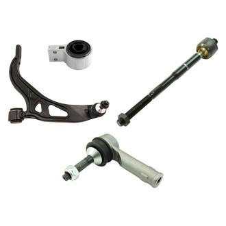 TRQ® - Front Driver Side Lower Control Arm with Ball Joint and Tie Rod End Kit