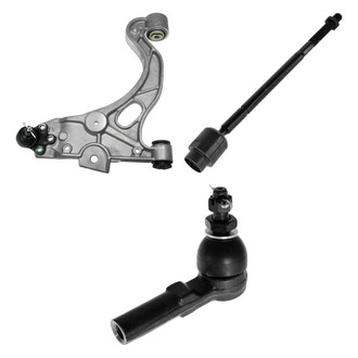 TRQ® - Front Driver Side Lower Control Arm with Ball Joint and Tie Rod End Kit