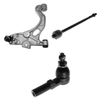 TRQ® - Front Driver Side Lower Control Arm with Ball Joint and Tie Rod End Kit