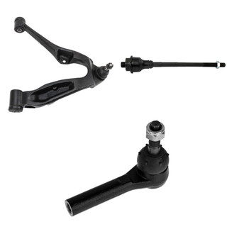 TRQ® - Front Driver Side Lower Control Arm with Ball Joint and Tie Rod End Kit