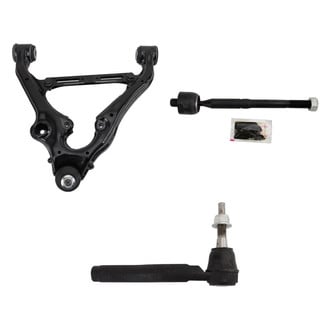 TRQ® - Front Driver Side Lower Control Arm with Ball Joint and Tie Rod End Kit