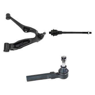 TRQ® - Front Driver Side Lower Control Arm with Ball Joint and Tie Rod End Kit