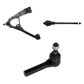 TRQ® - Front Driver Side Lower Control Arm with Ball Joint and Tie Rod End Kit