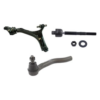 TRQ® - Front Driver Side Lower Control Arm and Tie Rod End Kit