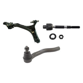 TRQ® - Front Driver Side Lower Control Arm and Tie Rod End Kit