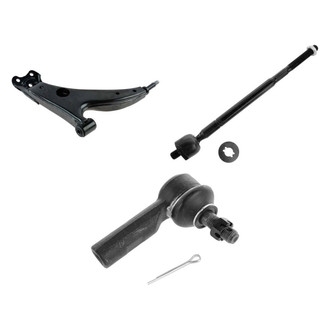 TRQ® - Front Driver Side Lower Control Arm and Tie Rod End Kit