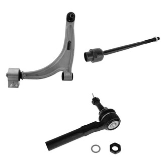 TRQ® - Front Driver Side Lower Control Arm with Ball Joint and Tie Rod End Kit