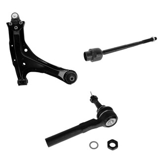 TRQ® - Front Driver Side Lower Control Arm with Ball Joint and Tie Rod End Kit