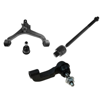 TRQ® - Front Driver Side Lower Control Arm and Tie Rod End Kit