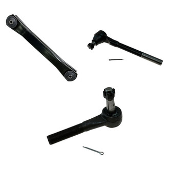 TRQ® - Front Driver Side Lower Control Arm and Tie Rod End Kit