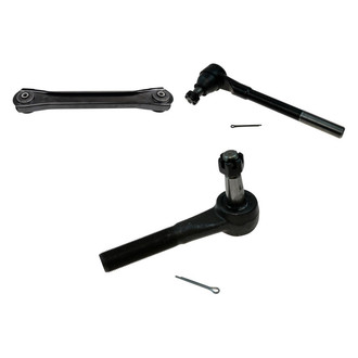 TRQ® - Front Driver Side Lower Control Arm and Tie Rod End Kit