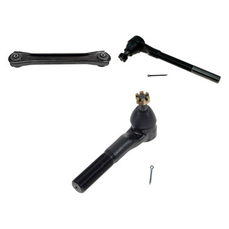 TRQ® - Front Driver Side Lower Control Arm and Tie Rod End Kit