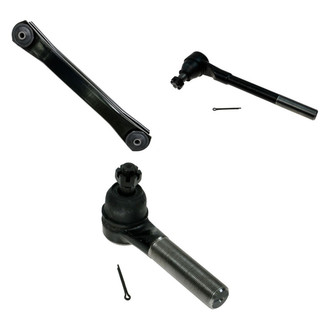TRQ® - Front Driver Side Lower Control Arm and Tie Rod End Kit