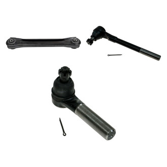 TRQ® - Front Driver Side Lower Control Arm and Tie Rod End Kit