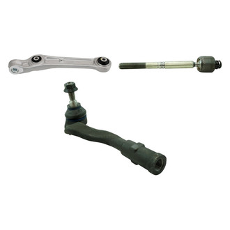 TRQ® - Front Driver Side Lower Control Arm and Tie Rod End Kit