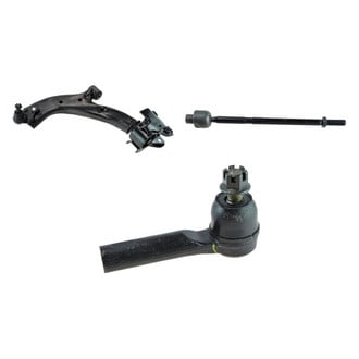 TRQ® - Front Driver Side Lower Control Arm with Ball Joint and Tie Rod End Kit