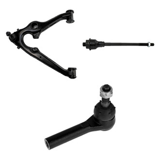 TRQ® - Front Driver Side Lower Control Arm with Ball Joint and Tie Rod End Kit