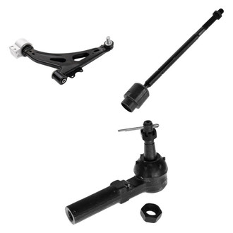 TRQ® - Front Driver Side Lower Control Arm with Ball Joint and Tie Rod End Kit