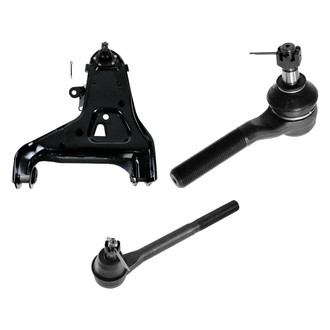 TRQ® - Front Driver Side Lower Control Arm with Ball Joint and Tie Rod End Kit