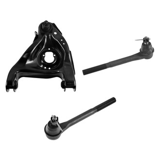 TRQ® - Front Driver Side Lower Control Arm with Ball Joint and Tie Rod End Kit