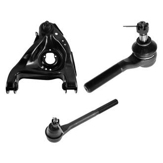 TRQ® - Front Driver Side Lower Control Arm with Ball Joint and Tie Rod End Kit