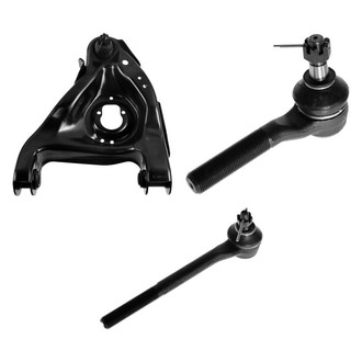 TRQ® - Front Driver Side Lower Control Arm with Ball Joint and Tie Rod End Kit