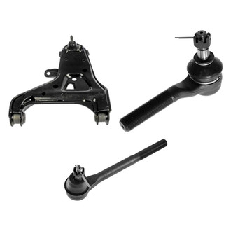 TRQ® - Front Driver Side Lower Control Arm with Ball Joint and Tie Rod End Kit