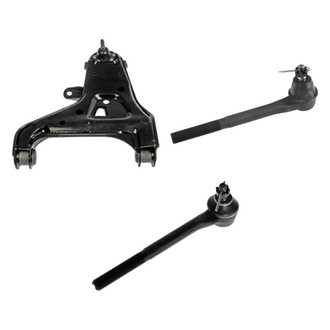 TRQ® - Front Driver Side Lower Control Arm with Ball Joint and Tie Rod End Kit